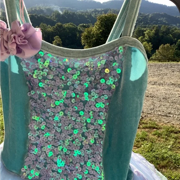 Sparkling Blue and Purple Kids Costume - Picture 11 of 14